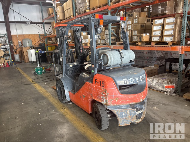 MONTACARGAS 2015 TOYOTA 8FGU25