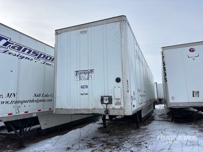 2014 Wabash 53 ft x 102 in T/A Van Trailer