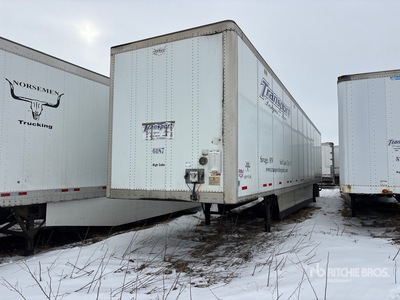 2014 Wabash 53 ft x 102 in T/A Van Trailer