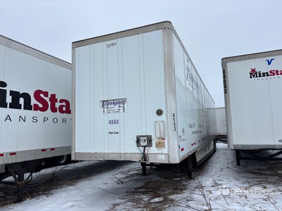 2014 Wabash 53 ft x 102 in T/A Van Trailer