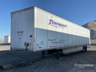 2012 Wabash DCVHPC 53 ft x 102 in T/A Rimorchio furgonato