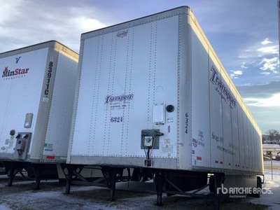 2017 Wabash DVCVHPC 53 ft x 102 in T/A Van Trailer