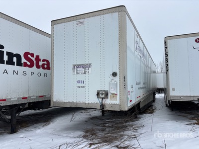 2012 Wabash 53 ft x 102 in T/A Van Trailer