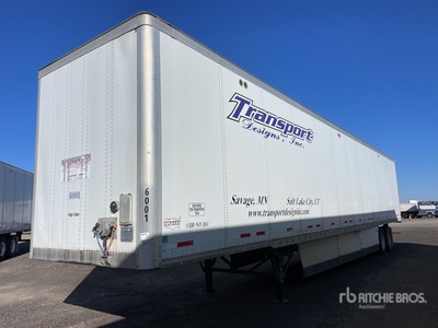 2011 Wabash DVCVHPC 53 ft x 102 in T/A Rimorchio furgonato
