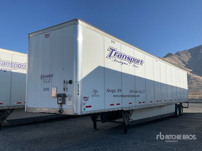 2017 Wabash DVCVHPC 53 ft x 102 in T/A Rimorchio furgonato