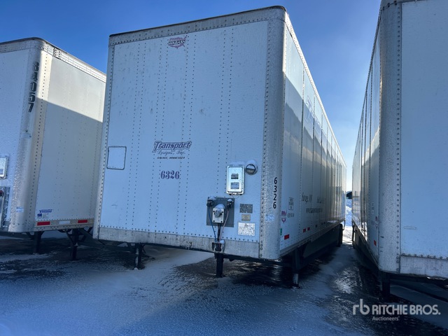 2017 Wabash 53 ft x 102 in T/A Van Trailer