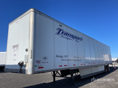 2014 Wabash DVLSHPC 53 ft x 102 in T/A Rimorchio furgonato