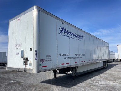 2017 Wabash DVCVHPC 53 ft x 102 in T/A Rimorchio furgonato