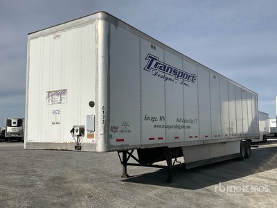 2014 Wabash DVLSHPC 53 ft x 102 in T/A Van Trailer
