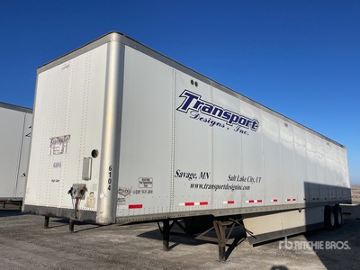 2012 Wabash 53 ft x 102 in T/A Rimorchio furgonato