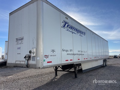 2011 Wabash DVCVHPC 53 ft x 102 in T/A Rimorchio furgonato