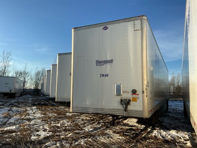 2015 Utility VS2DX 53 ft x 102 in T/A Semi-remorque fourgon
