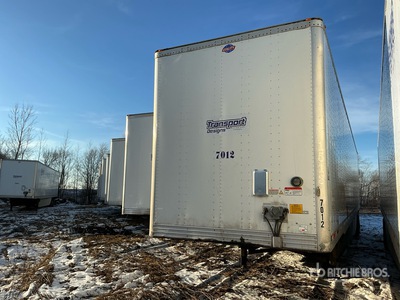 2015 Utility VS2DX 53 ft x 102 in T/A Semi-remorque fourgon