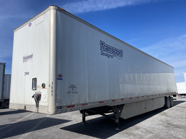 2015 Utility VS2DX 53 ft x 102 in T/A Van Trailer