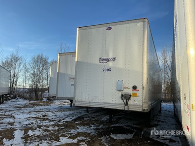 2015 Utility VS2DX 53 ft x 102 in T/A Semi-remorque fourgon