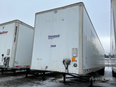 2014 Utility 53 ft x 102 in T/A Semi-remorque fourgon