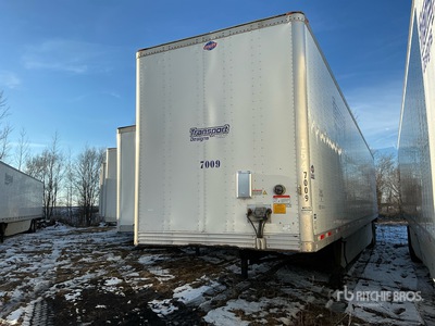 2015 Utility VS2DX 53 ft x 102 in T/A Semi-remorque fourgon