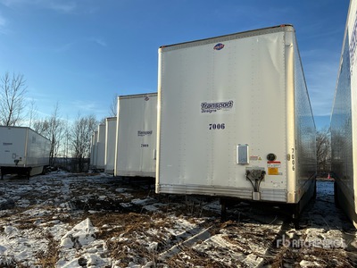 2015 Utility VS2DX 53 ft x 102 in T/A Semi-remorque fourgon