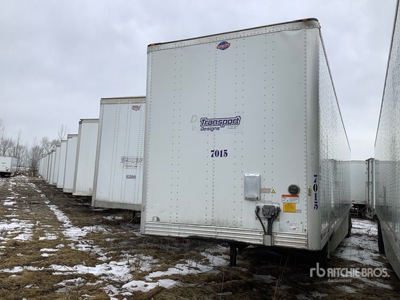 2015 Utility VS2DX 53 ft x 102 in T/A Semi-remorque fourgon