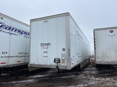 2014 Wabash 53 ft x 102 in T/A Van Trailer