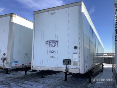 2014 Wabash 53 ft x 102 in T/A Van Trailer
