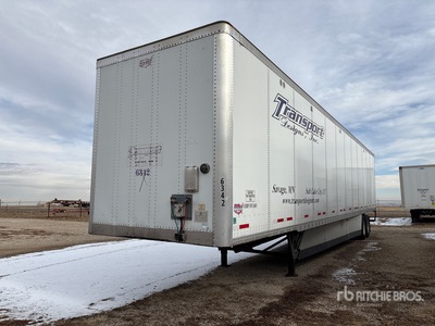 2017 Wabash 53 ft Sliding T/A Van Trailer