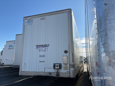 2014 Wabash 53 ft x 102 in T/A Van Trailer