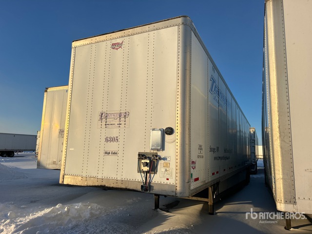 2017 Wabash 53 ft x 102 in T/A Van Trailer