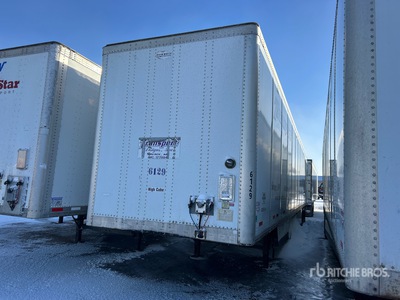 2012 Wabash DVCVHPC 53 ft x 102 in T/A Van Trailer