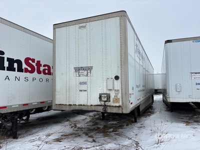 2014 Wabash 53 ft x 102 in T/A Van Trailer