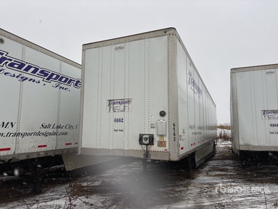 2014 Wabash 53 ft x 102 in T/A Van Trailer
