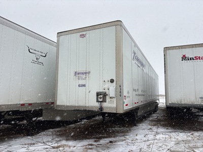 2017 Wabash 53 ft x 102 in T/A Van Trailer