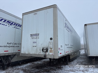 2014 Wabash 53 ft x 102 in T/A Van Trailer