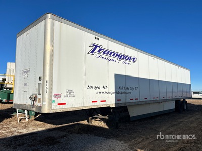 2014 Wabash 53 ft x 102 in T/A Van Trailer