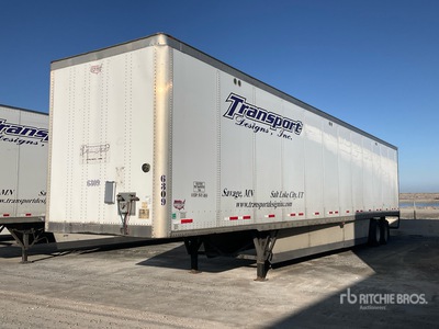 2017 Wabash DVCVHPC 53 ft x 102 in T/A Rimorchio furgonato