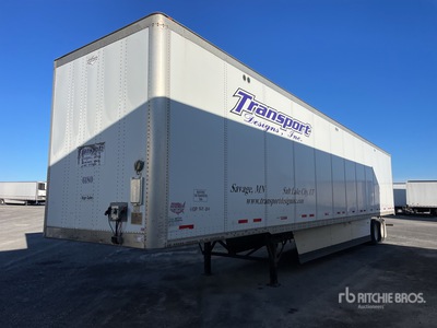 2014 Wabash 53 ft x 102 in T/A Rimorchio furgonato