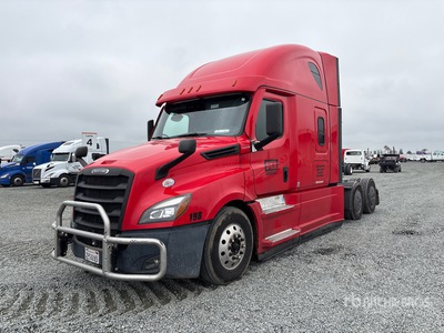 2022 Freightliner Cascadia 126 6x4 تراكتور شاحنة كابينة النوم (ثنائية المحور)