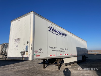 2014 Wabash 53 ft x 102 in T/A Rimorchio furgonato