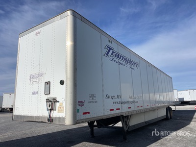 2017 Wabash DVCVHPC 53 ft x 102 in T/A Rimorchio furgonato