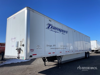 2017 Wabash DVCVHPC 53 ft x 102 in T/A Rimorchio furgonato