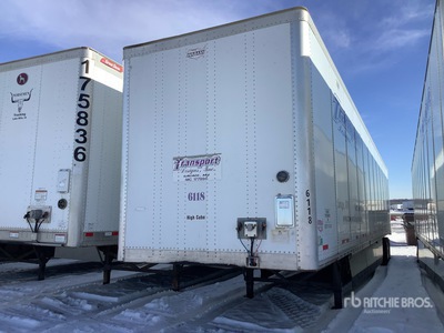 2012 Wabash 53 ft x 102 in T/A Van Trailer