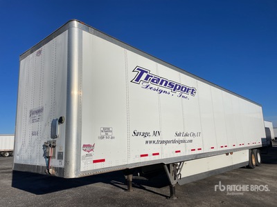 2017 Wabash 53 ft x 102 in T/A Rimorchio furgonato