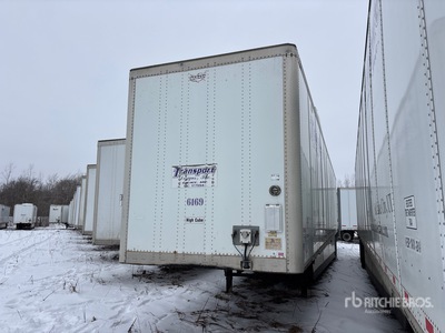 2014 Wabash 53 ft x 102 in T/A Van Trailer