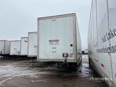 2014 Wabash 53 ft x 102 in T/A Van Trailer