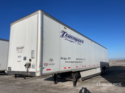 2011 Wabash DVCVHPC 53 ft x 102 in T/A Rimorchio furgonato