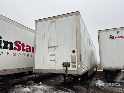 2014 Wabash 53 ft x 102 in T/A Van Trailer