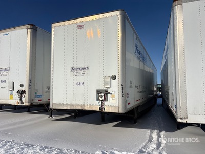 2017 Wabash 53 ft x 102 in T/A Van Trailer