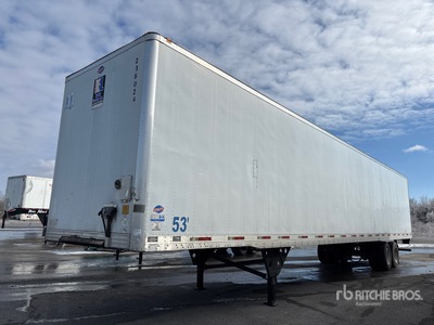 2012 Utility 53 ft x 102 in T/A Geschlossene Anhänger