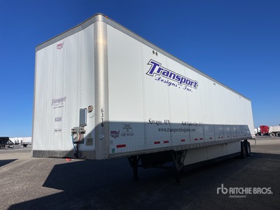 2017 Wabash DVCVHPC 53 ft x 102 in T/A Rimorchio furgonato