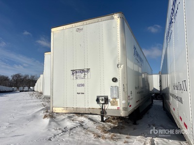 2014 Wabash 53 ft x 102 in T/A Van Trailer